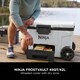 image 4 of Ninja FrostVault 45QT/42L Wheeled Cooler with Dry Zone, Cloud White FB245UKWH