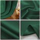 image 2 of Forest Green Blackout Curtains - Dark Thermal Eyelet - 46 x 63 Drop - 2 Panel