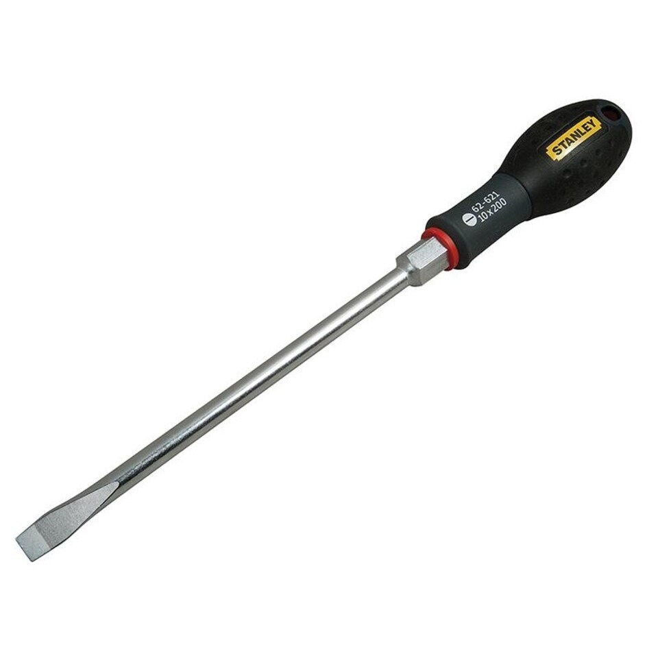 Stanley Hand Tools Fatmax Bolster Screwdriver, Flared - Multi Colour - 10mm