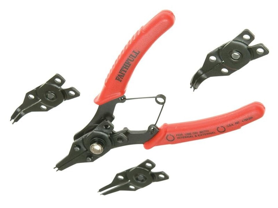 Faithfull Circlip Pliers Set  5 Piece