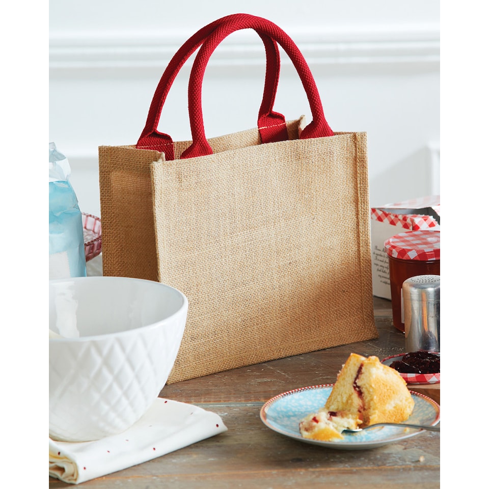 image 1 of Westford Mill Jute Mini Gift Bag (6 Litres)
