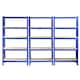image 4 of Monster Racking T-Rax Heavy Duty Shelving Units, Blue, 75cm W, 30cm D, Set of 6 Blue