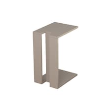 Decortie Muju Sofa Side Table 30x40x57cm Mocha Grey