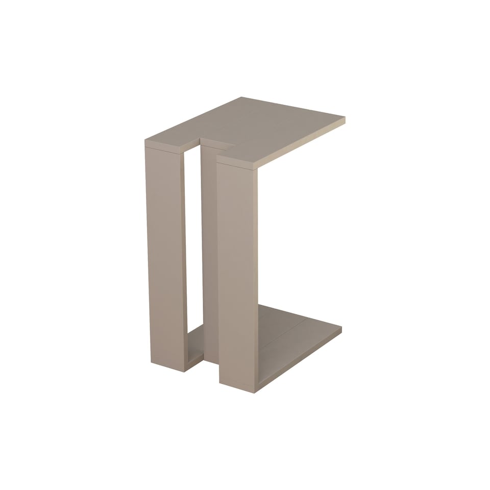 image 1 of Decortie Muju Sofa Side Table 30x40x57cm Mocha Grey