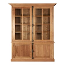 Stylish Cabinet With 3 Upper Shelves, Versatile Design Storage Cabinet, Eco Friendly Wooden Bedisde Cabinet Brown