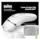 image 1 of Braun Silk·expert Pro 3, Women’s IPL, At Home Hair Removal Germanyvice with Pouch, White/Silver, PL3233