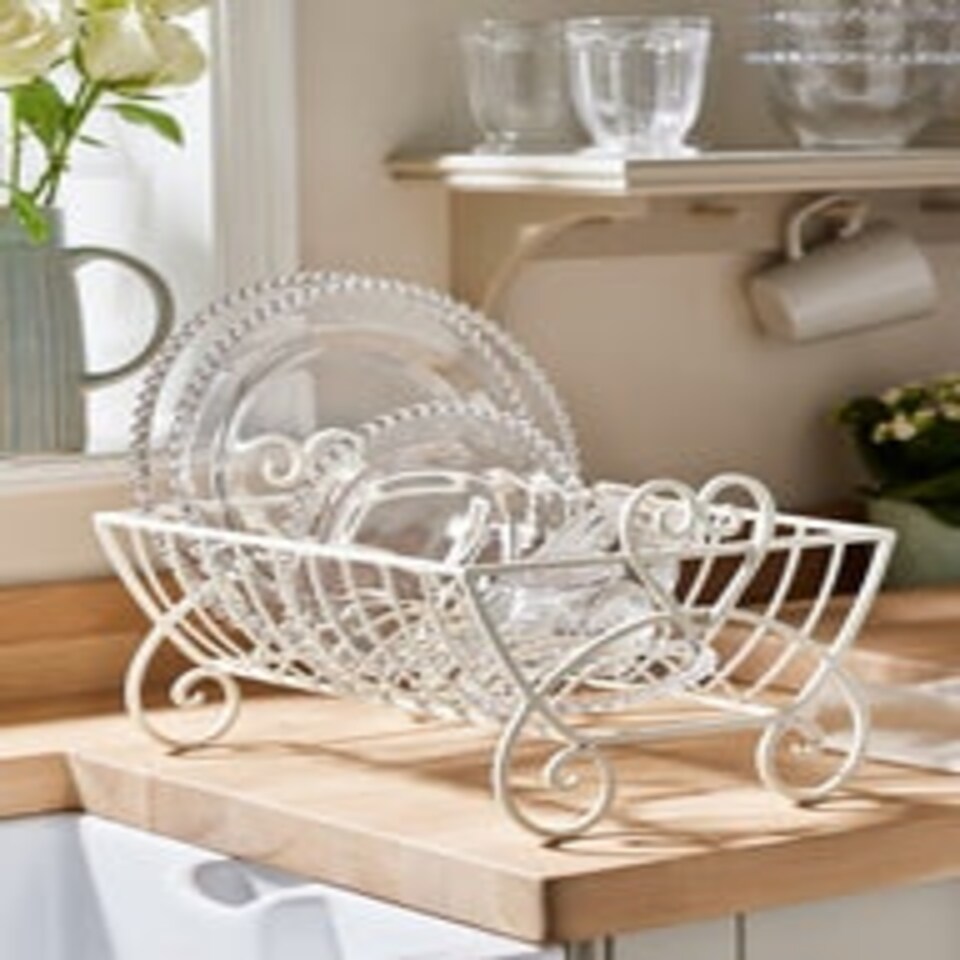 Tesco Groceries Dish Rack Tesco Country Cream Dish Drainer Tesco