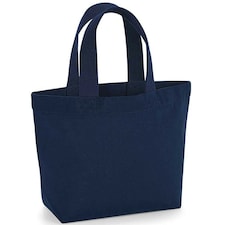 Westford Mill EarthAware Organic Marina Tote - French Navy - One Size Blue