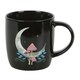 image 2 of Something Different Mystical Moon Mug - Black/Pink - One Size