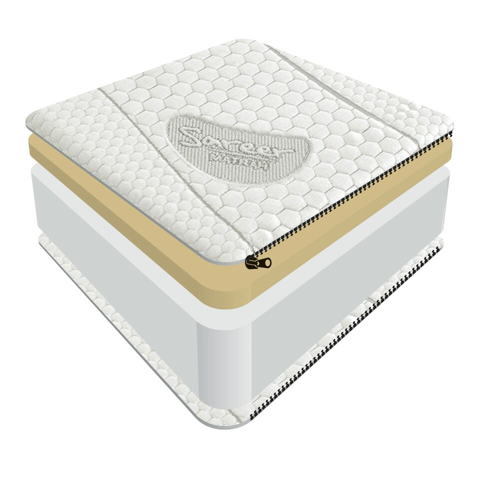 image 1 of Sareer Memory Foam Mattress 5FT White | King