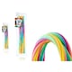 image 4 of Wallet of 3 Rainbow Plush Twist Erasers by Emotionery