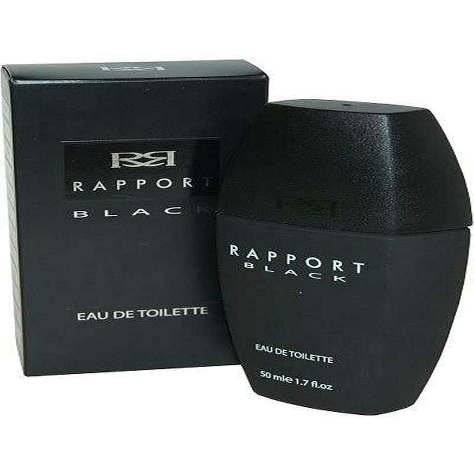 image 1 of Rapport Black Eau de Toilette Spray 50ml Rapport