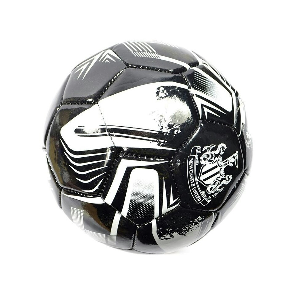 image 1 of Newcastle United FC Turbine Football - Black/White - 5