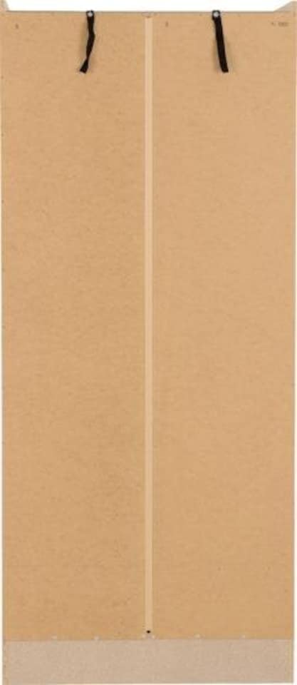 image 1 of Nevada 2 Door 1 Drawer Wardrobe - L52 x W78 x H182.5 cm - Sonoma Oak Effect | Brown | Sonoma Oak
