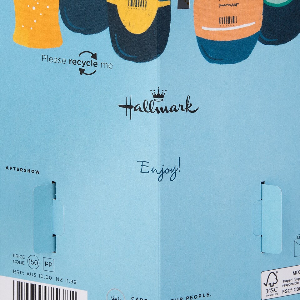 image 1 of Hallmark Father's Day Card For Dad - 3D Pop-Up Beer Design