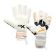 image 1 of Precision Unisex Adult Fusion X Negative Replica Goalkeeper Gloves - White/Fluorescent Orange/Black - 8