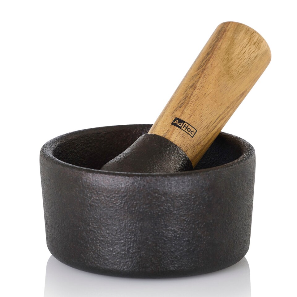 image 1 of AdHoc Camo 10 Mortar and Pestle - Black/Brown