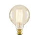image 1 of BHS 40 Watt BC B22 Vintage Filament Globe Bulb, Clear