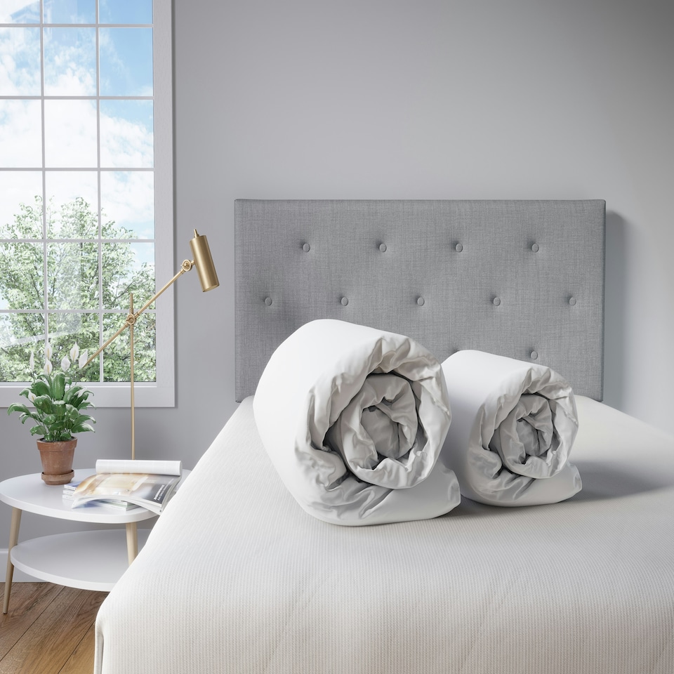 4 Season 3 in 1 All Season Duvet (9.0 + 4.5 Tog ) Detachable Soft Touch Microfibre Duvet Super King White