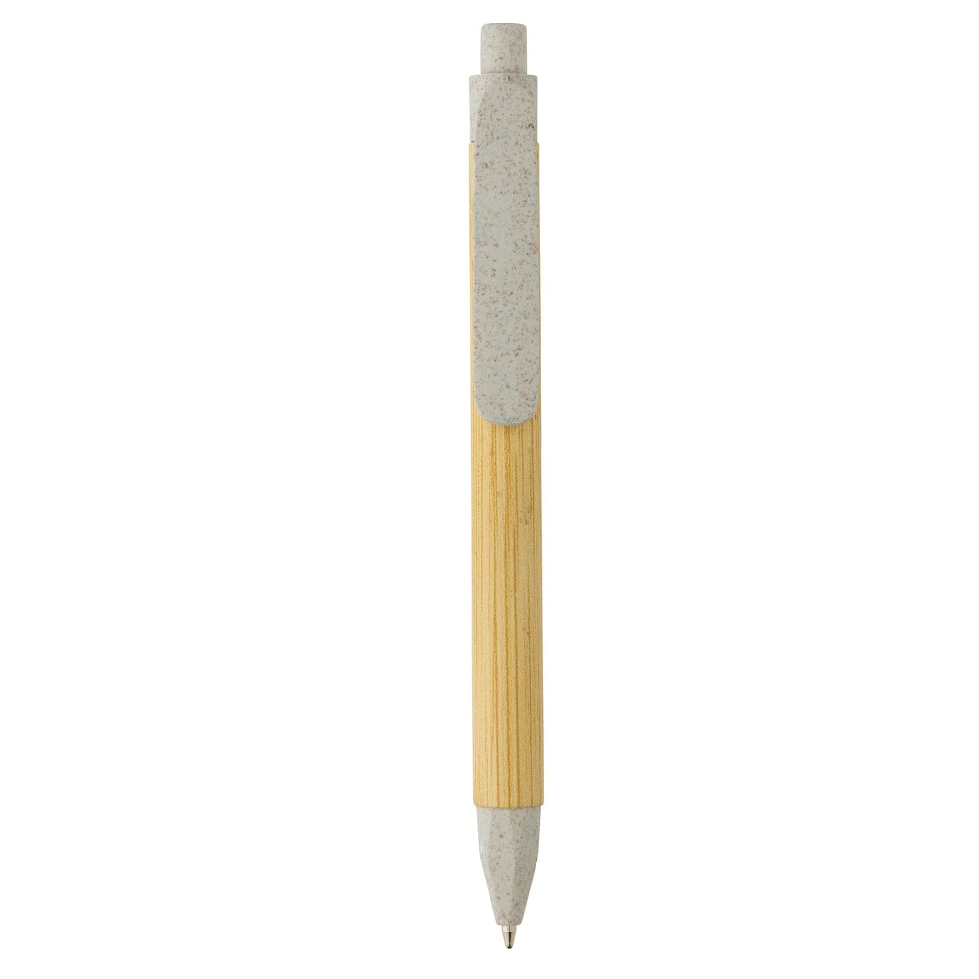 XD Collection Write Responsible Barrel Recycled Paper Pen - Off White/Brown - One Size