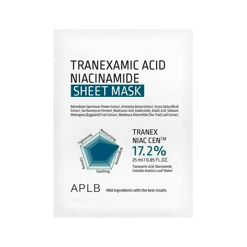 image 1 of APLB Tranexamic Acid Niacinamide Sheet Mask