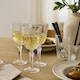 image 4 of Diony Wine Party Cocktail Drinking Glasses Goblets Set 230ml | Clear | Set of 6 | Set of 6