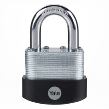YALE LAMINATED STEEL PADLOCK 60MM