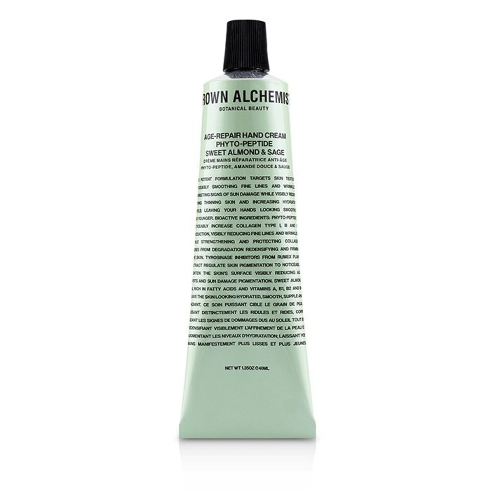 image 1 of Age-Repair Hand Cream - Phyto-Peptide, Sweet Almond & Sage - 40 ml/1.35Oz