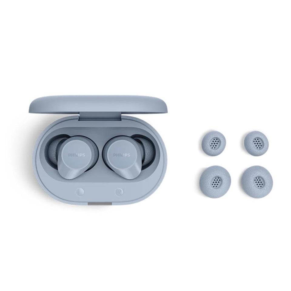 image 1 of Philips TAT1300 Wireless In Ear Headphones  in Light Blue