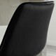 image 3 of Furniturebox Pesaro Bar Chair Black Velvet Black Leg x 2