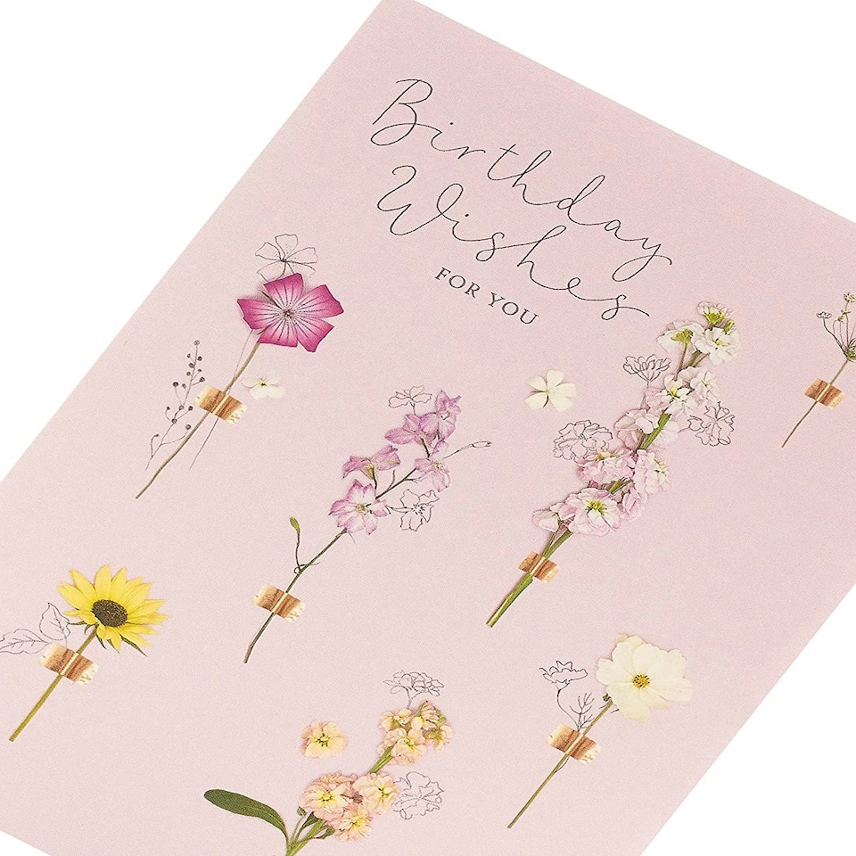 image 1 of Cute Floral Design Into The Meadow Birthday Design