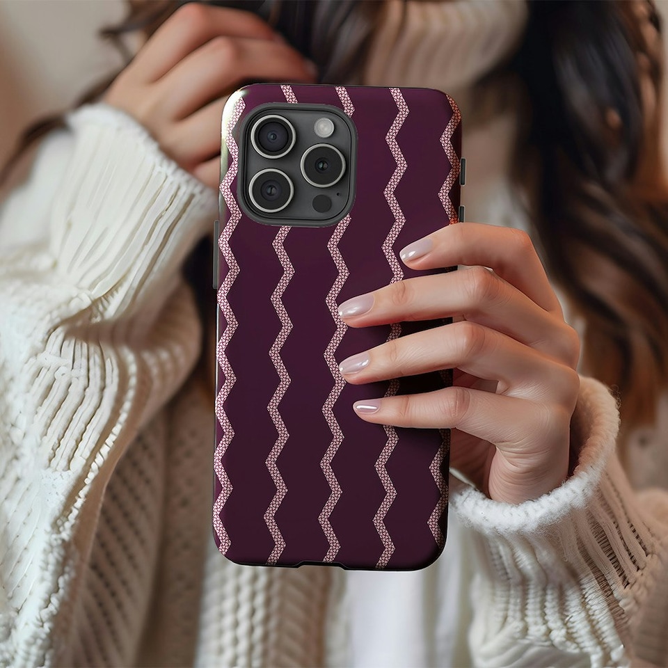 image 1 of Deep Purple Phone Case | Purple | iPhone 15
Tough | iPhone 15
Tough