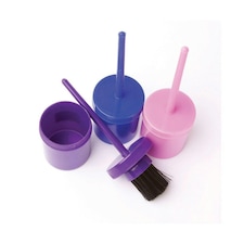 Lincoln Hoof Oil Brush With Container - Pink - One Size