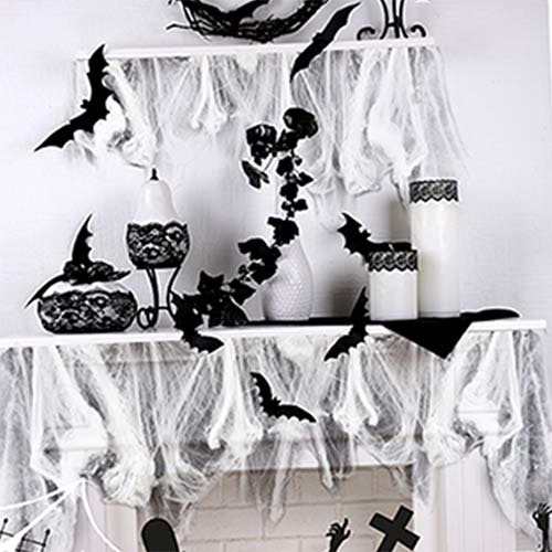 Jumbo White Halloween Cobweb Decoration