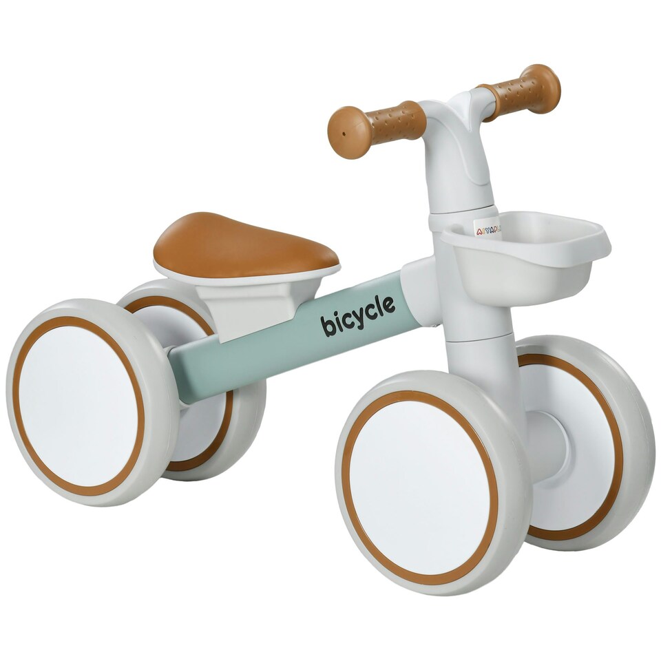 image 1 of AIYAPLAY Kids Balance Bike for 1-3 Years Old with Adjustable Seat, Green