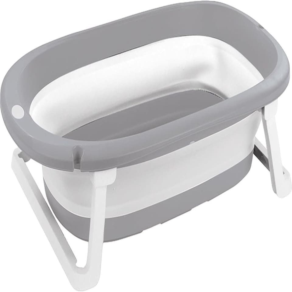Dolu Foldable Kids Bathtub - Grey
