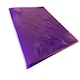 image 2 of Pack of 10 A4 Slim Purple Translucent Ringbinders by Janrax
