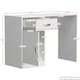 image 3 of Vida Designs Hudson 1 Door 1 Drawer Computer Desk Home Office Workstation, White