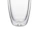 image 6 of Living and Home 2 Pcs Double-Walled Borosilicate Glass Coffee Cups | Clear
