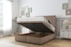 image 2 of Sloomy Langston Mink Plush Ottoman Bed With Mattress With 26" Strutted Headboard 4'6 Double