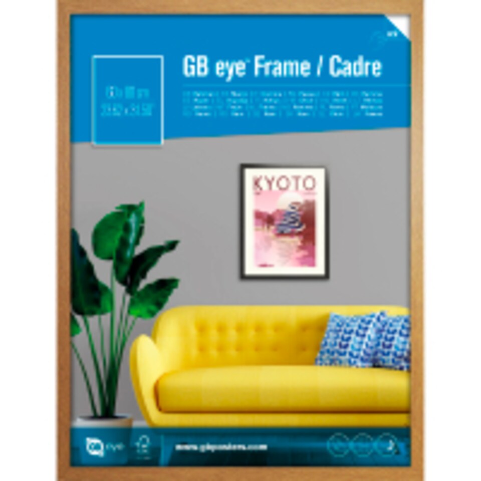 image 1 of GB Eye Contemporary Wooden Oak Picture Frame - 60 x 80cm