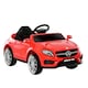 image 1 of HOMCOM 6V Licensed Mercedes Benz Kids Ride On Car W/ Remote Light Music Red