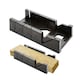 image 1 of 12" Mitre Saw Box Clamp Angle Clamping Sawing Block Cut Multiple Angle