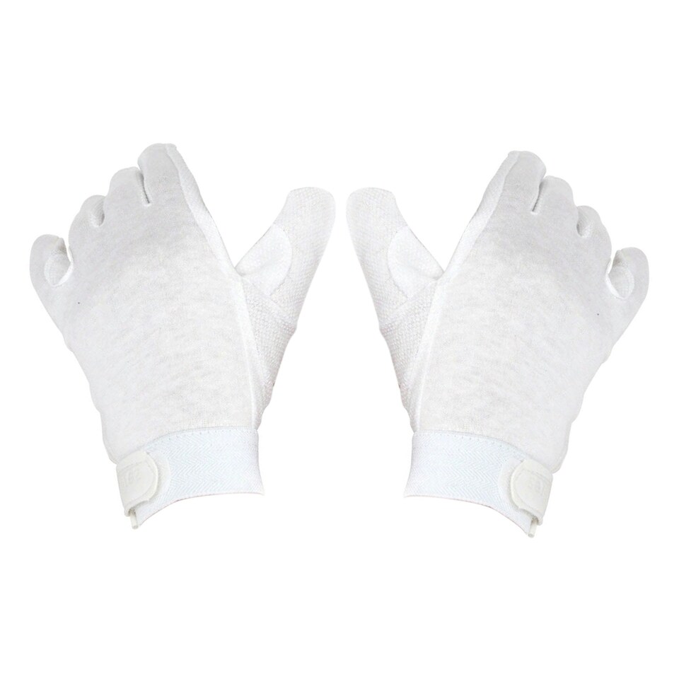 image 1 of Shires Unisex Adult Newbury Gloves - White - L White | L