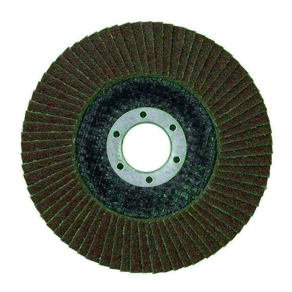 image 1 of 60 Grit Flap Discs Medium Grade Aluminium Oxide Sanding Removal Type 29 200pk