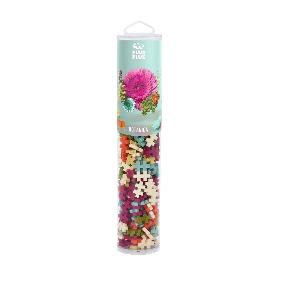 image 1 of Plus Plus Botanica Tube 240 Piece Construction Kit
