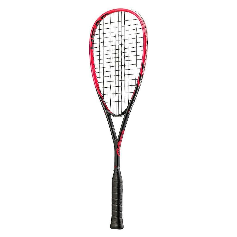 Head Cyber Pro Squash Racket - Black/Red - 4