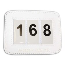 Woof Wear Bridle Number Holder White | Size: One Size
Colour: White/White