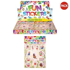 Henbrandt Fairy Stickers (Pack of 12) - Multicoloured - One Size