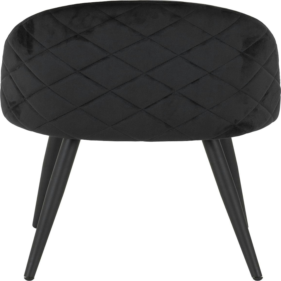 image 1 of Set of 4 Marlow Velvet Dining Chairs Grey